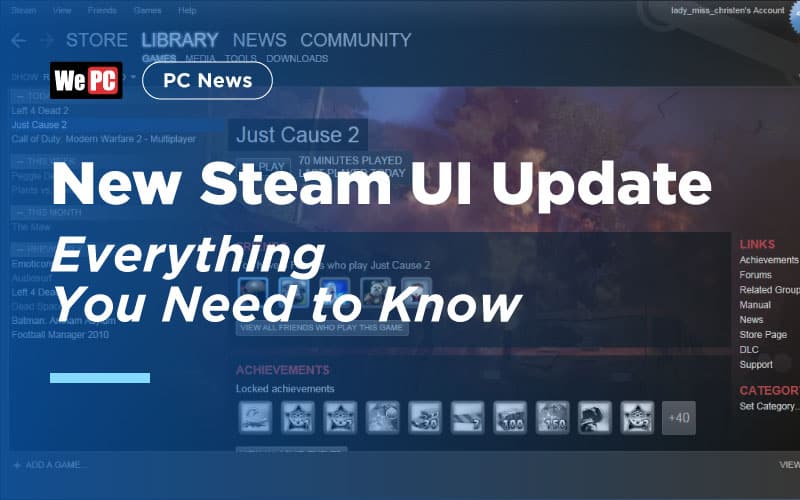New Steam UI Update 
