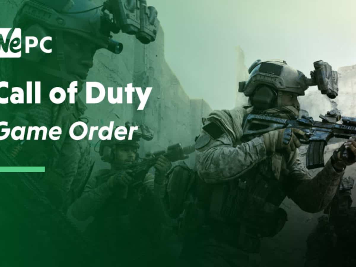 call of duty in order xbox one