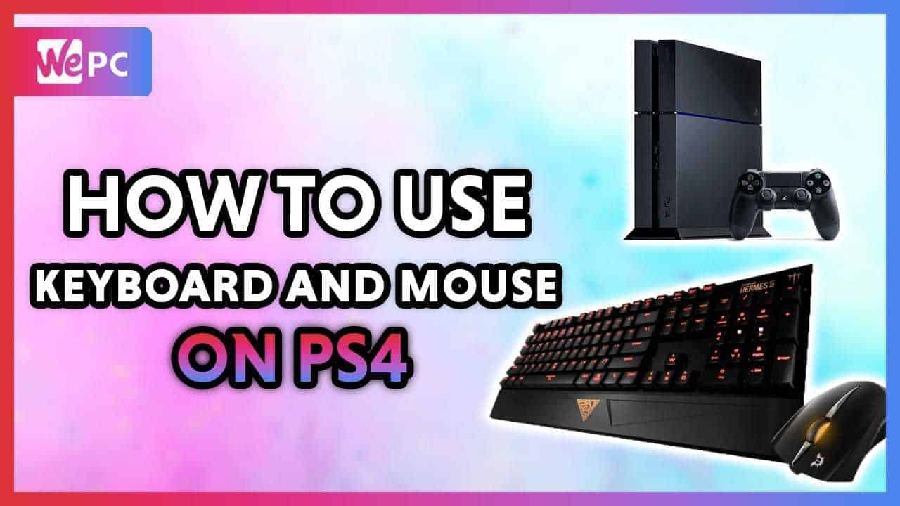 how to use corsair keyboard on ps4