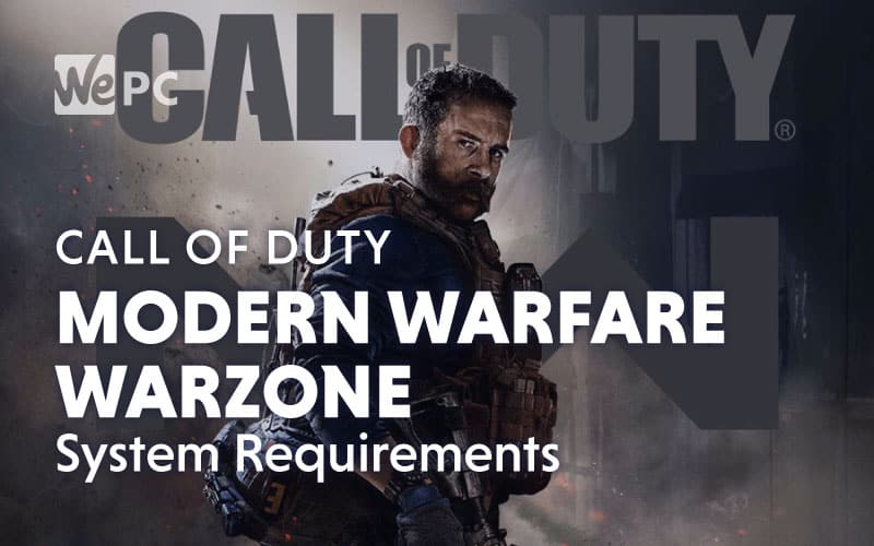 Minimum and Recommended System Requirements for Call of Duty: Modern Warfare  on PC