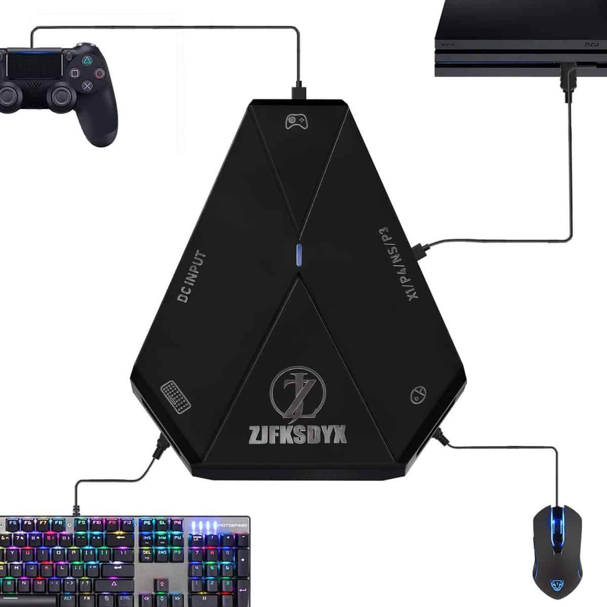 play ps4 with mouse and keyboard