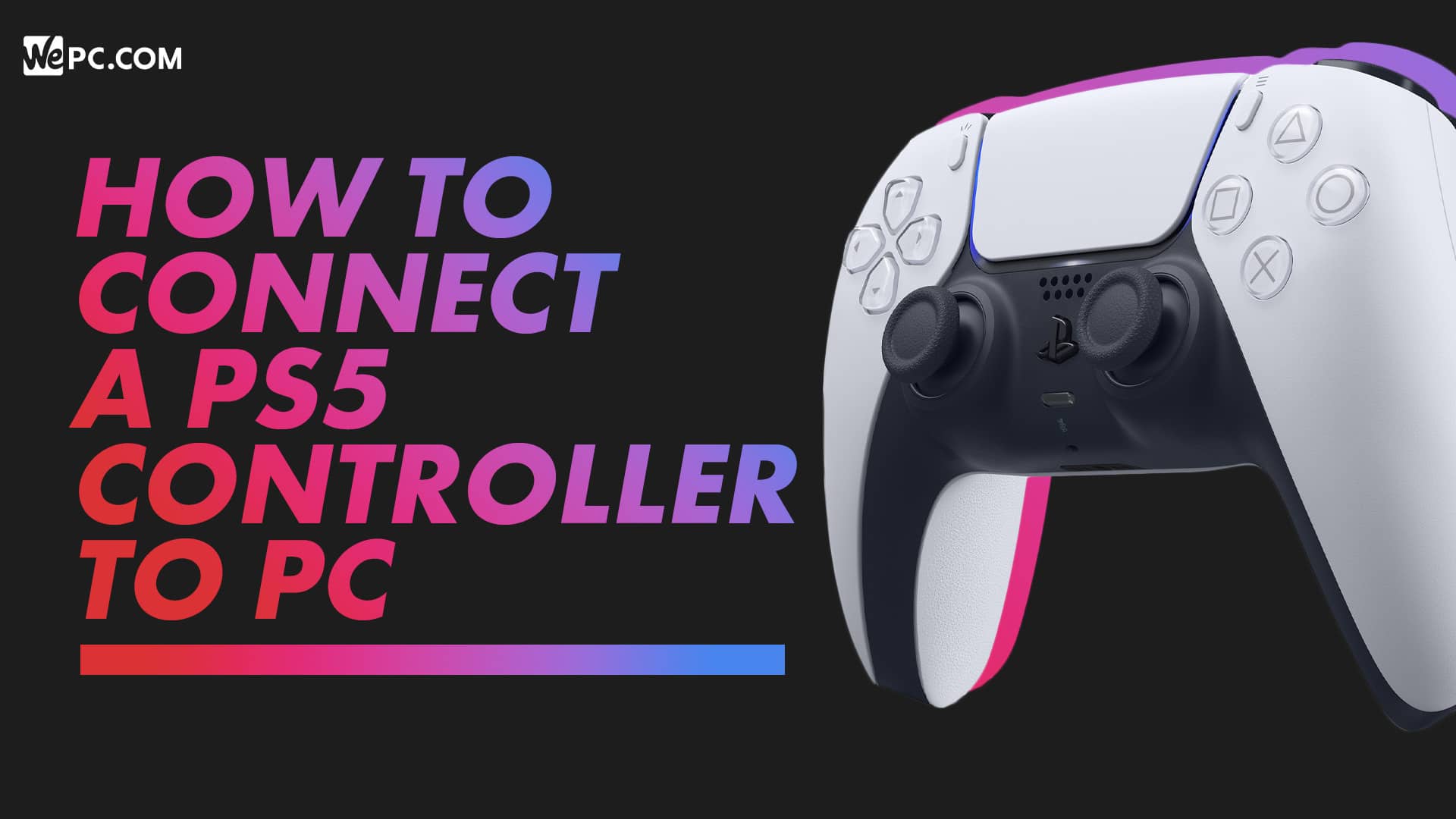 How to pair a PS5 controller