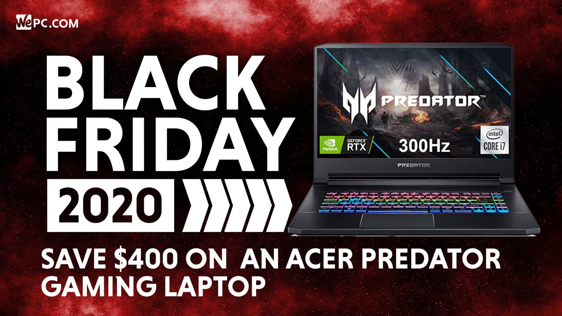 Acer Laptop Black Friday Deals WePC