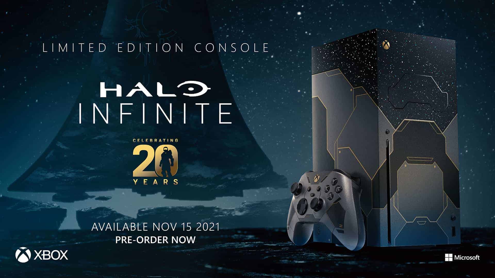 Microsoft Xbox Series X 1TB Halo Infinite Limited Edition - Black