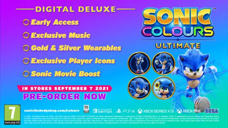 Sonic Colors: Ultimate – Music Pack on Steam