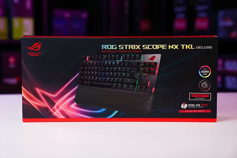 Asus Rog Strix Scope Nx Tkl Deluxe Mechanical Gaming Keyboard