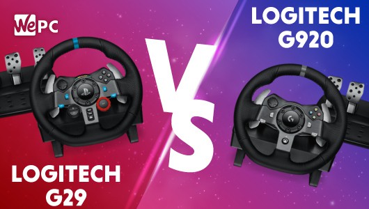 Logitech G29 vs G920 - racing wheel comparison