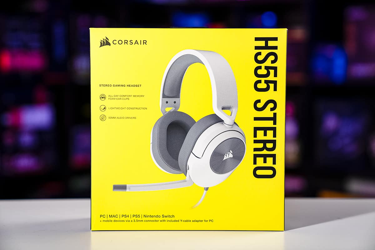 Corsair HS55 Stereo review