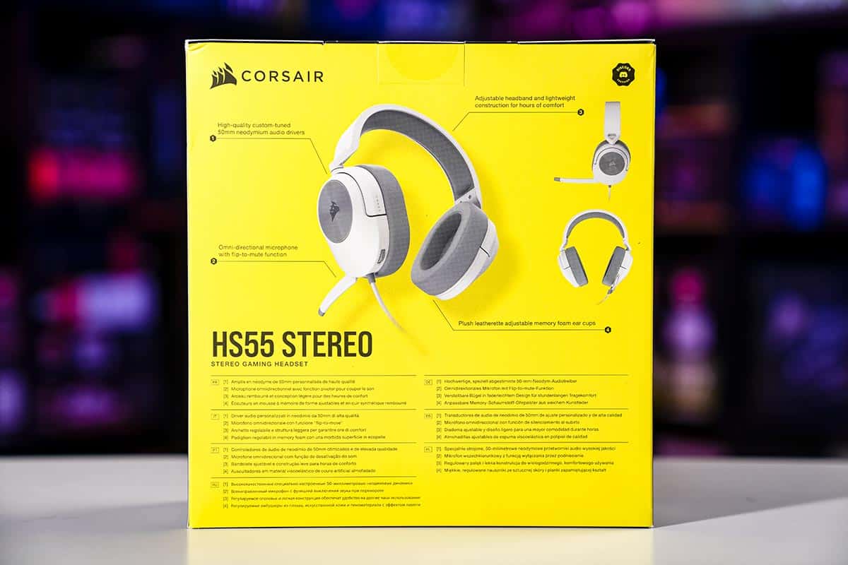 Corsair HS55 Stereo Review