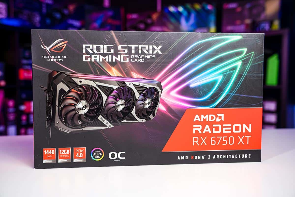 ASUS ROG Strix AMD Radeon RX 6750 XT review