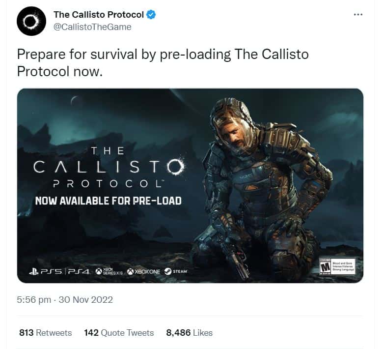 The Callisto Protocol Release Date, Release Times & Preload Details On Xbox