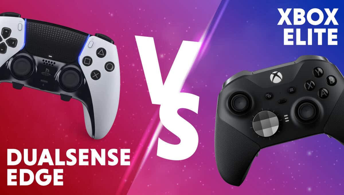 DualSense Edge vs Original DualSense PS5 Size and Look Comparison 