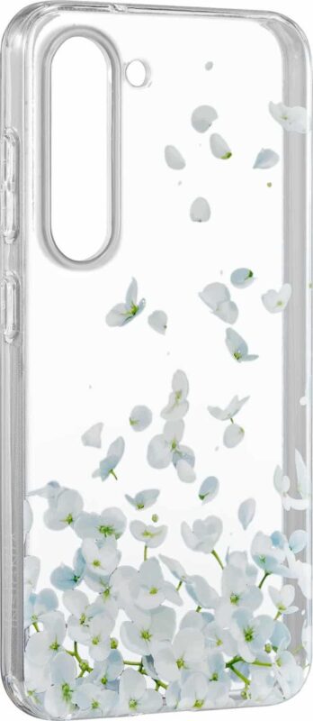 Insignia™ Hard Shell Case for Samsung Galaxy S23 Falling Flower