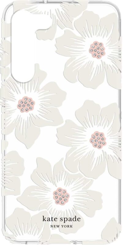 kate spade new york Protective Hardshell Case for Samsung S23 Hollyhock Floral