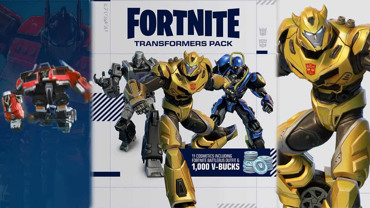  Fortnite - Transformers Pack - PlayStation 5 : Video Games