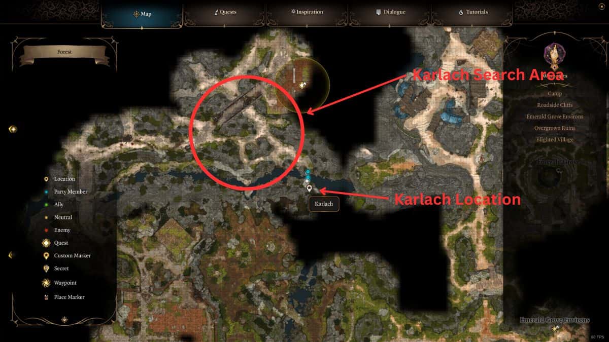 How to find Karlach in Baldur's Gate 3