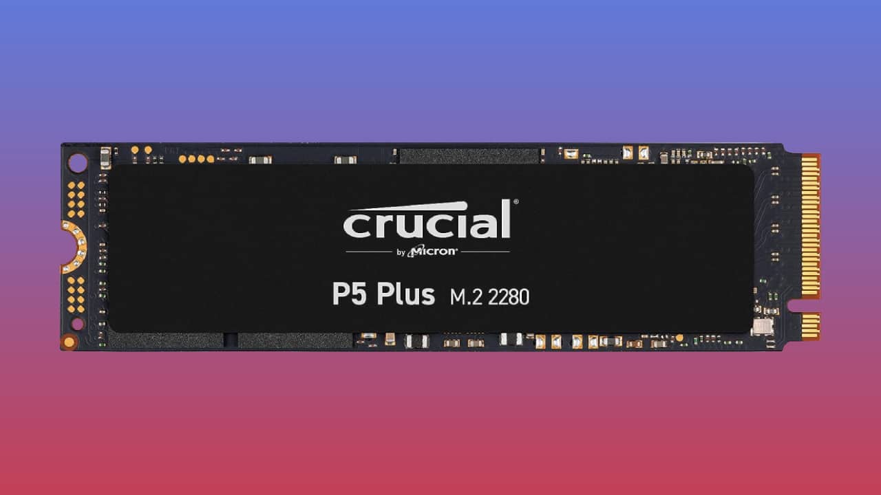  Crucial P5 Plus 1TB Gen4 NVMe M.2 SSD Internal Gaming