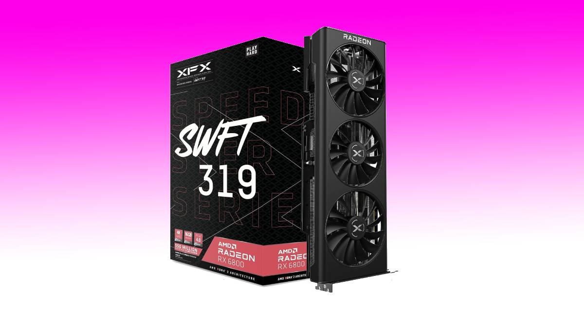 The XFX AMD Radeon RX 6800 XT GPU Is Down to $429.99 and Includes