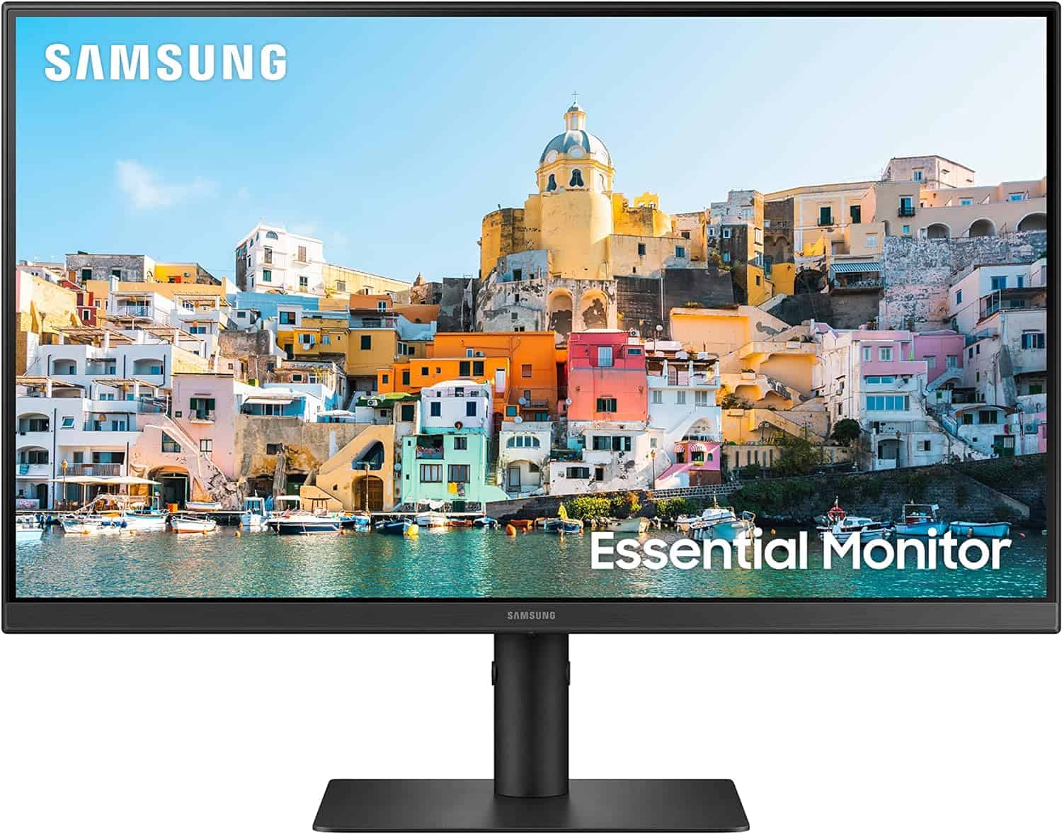 SAMSUNG S33A Series 24-Inch FHD 1080p Computer Monitor, HDMI, VA Panel,  Wideview Screen, Eye Saver & Game Mode (LS24A336NHNXZA), Black